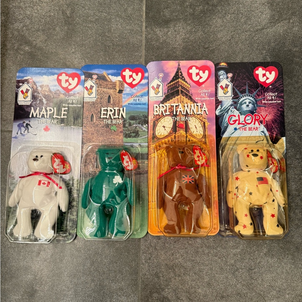 McDonald’s Ty beanie baby country set